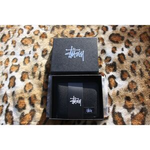 Stussy Streetwear Style Vintage Deadstock Wallet Supreme Wallet Cardholder Y2K